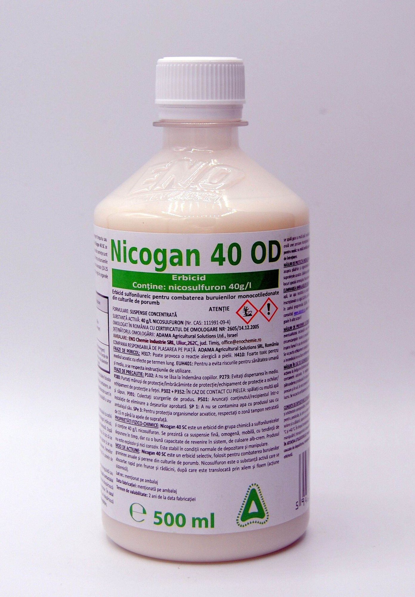 NICOGAN 40 OD 500 Ml ENO Chemie