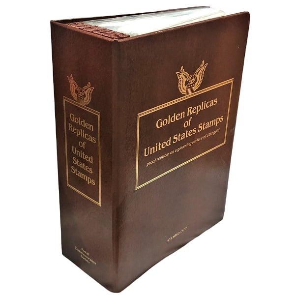 US 22kt Gold Replica Stamps CollectiblesAndMoreInStore
