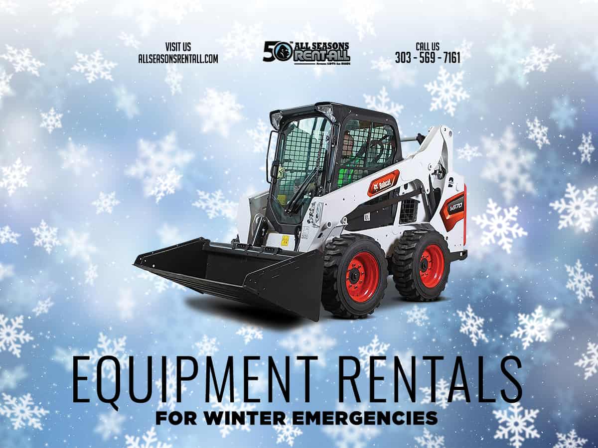All Seasons RentAll Stocks Equipment for Winter Emergencies in Denver