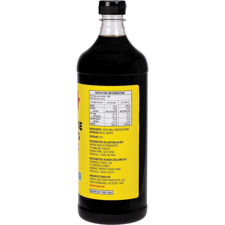 Bragg Liquid Aminos All Purpose Seasoning 946ml | Bentleigh Health Foods