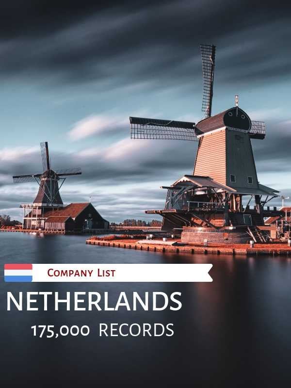 List of Companies in Netherlands