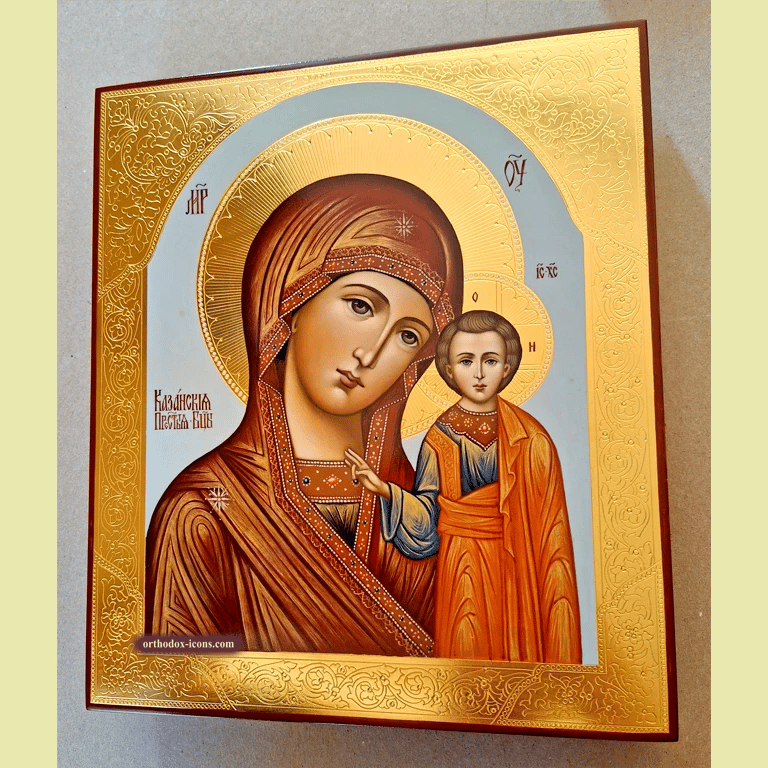 Orthodox Icon Kazan Virgin Mary