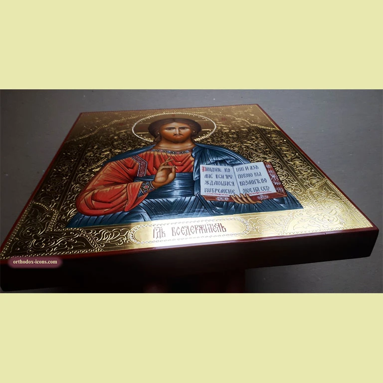 Christ Pantocrator Orthodox Icon | Jesus Paintings | Mstyora Icons