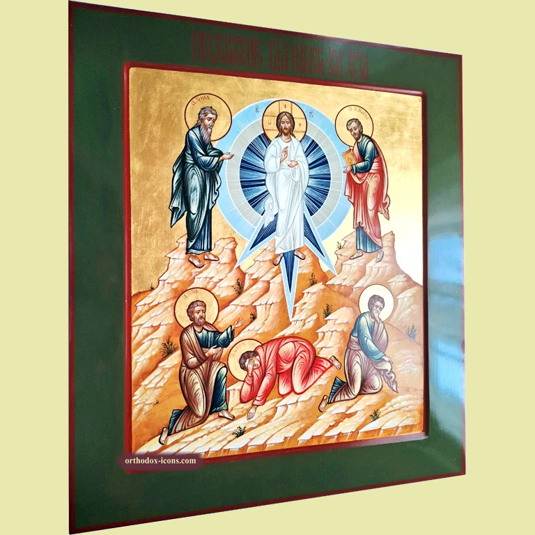 The Transfiguration of Christ Orthodox Icon
