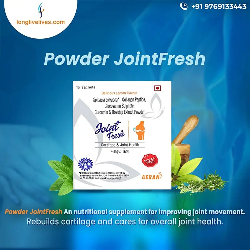 joint health joint fresh powder, best joint health supplement, medicine for joints and bones, medicine for joints, joint medicine, ayurvedic medicine online, pain medicine for joints, ayurvedic herbal medicines, LongLiveLives, Joint pain powder, joint health, joint strength, remedy for joint pain, joint health nutrition, pain medicine for joints, knee joint health supplements