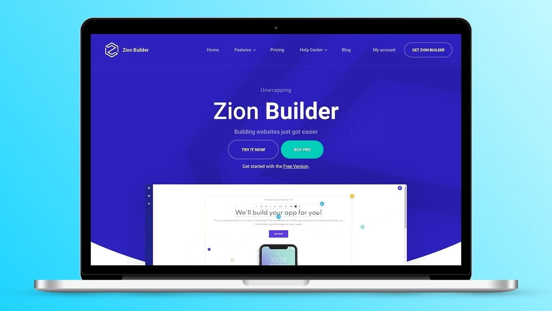 Zion Builder Pro Lifetime Deal | Lifetimo.com