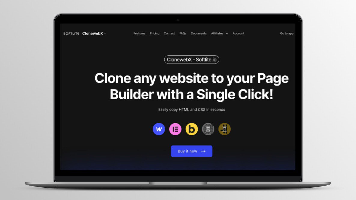 ClonewebX Lifetime Deal – Clone Websites In A Click!