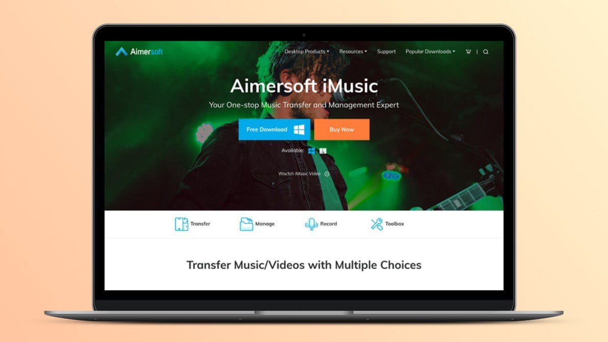 Aimersoft Imusic Lifetime Deal Image