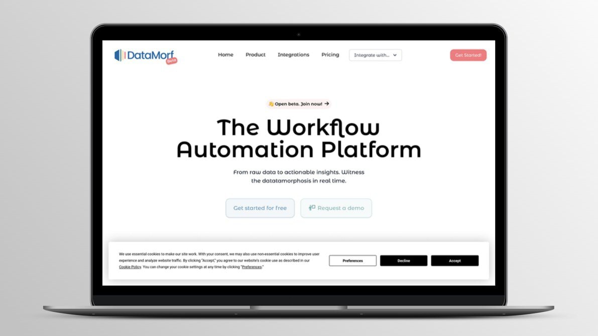 DataMorf Lifetime Deal 🌐 Simplify Data Workflows Instantly