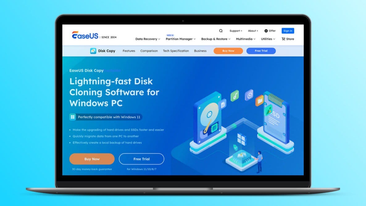 EaseUS Disk Copy Lifetime Deal ⚡ Hassle-Free Disk Cloning