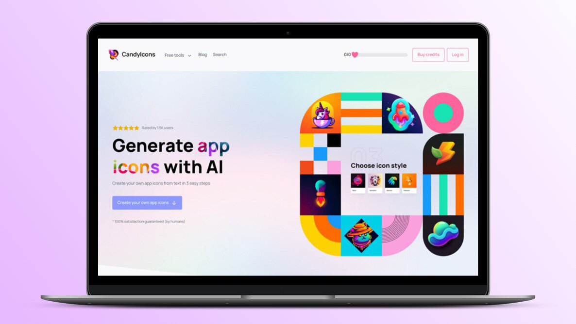 CandyIcons AI Lifetime Deal 🎨 Create Stunning App Icons Effortlessly