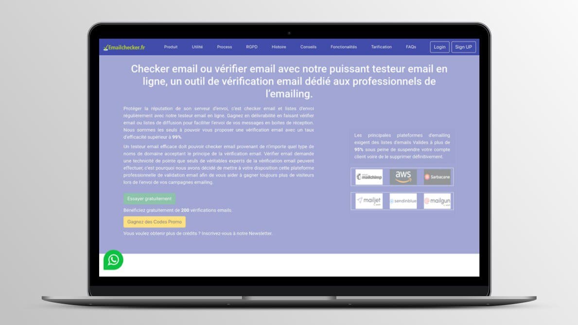 EmailChecker Lifetime Deal 📧 Verify Email Lists Easily