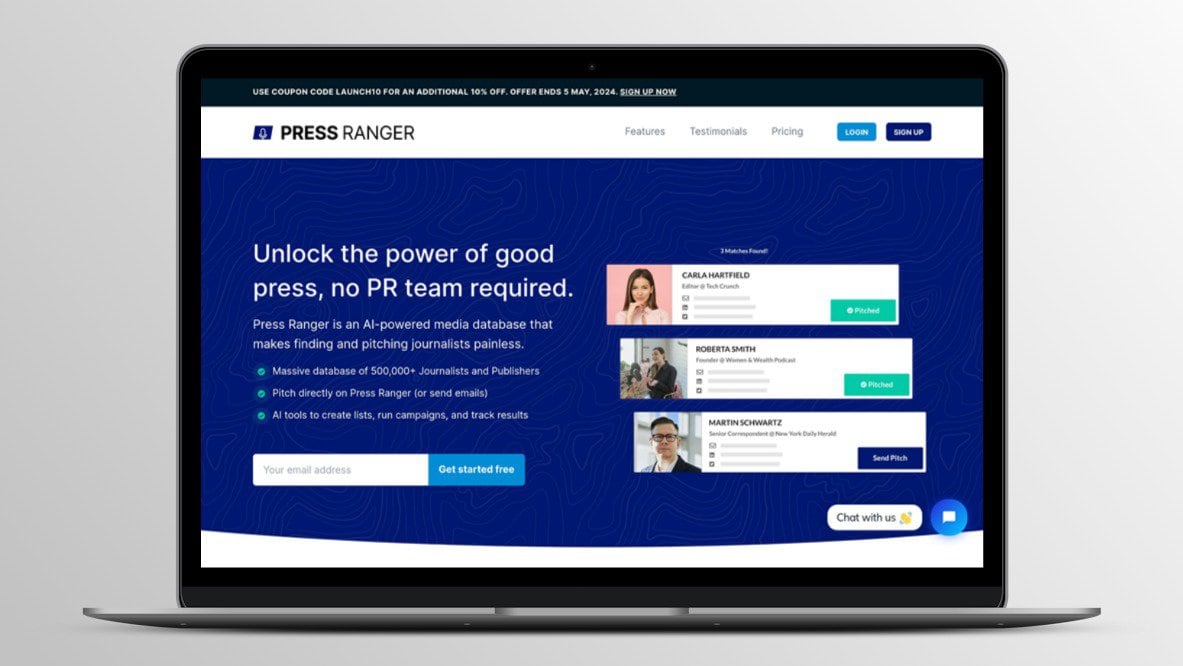 Press Ranger Lifetime Deal ⭐ AI-Powered PR Tool For Effortless Media Outreach