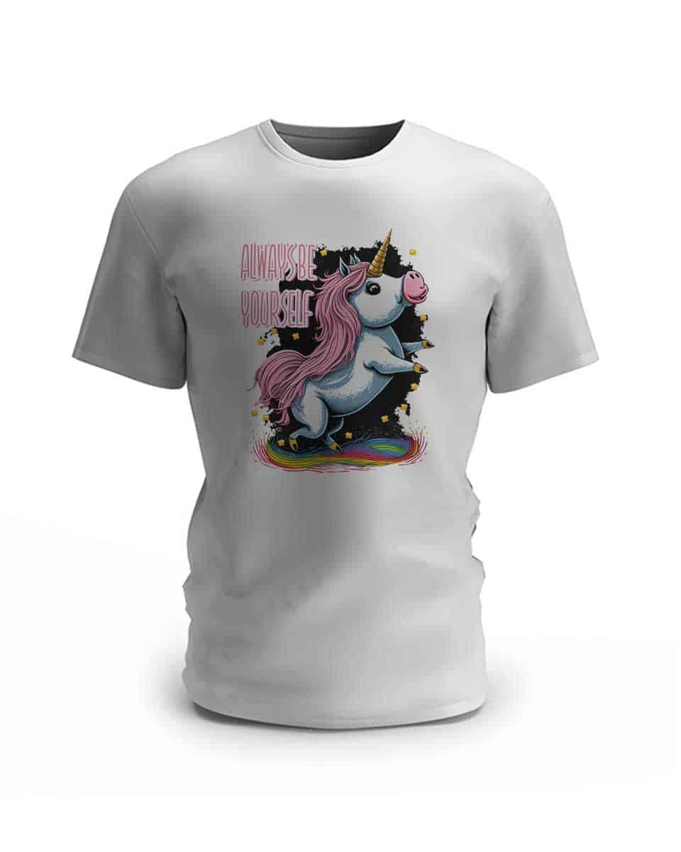 Unicorn enhjørning t shirt til børn