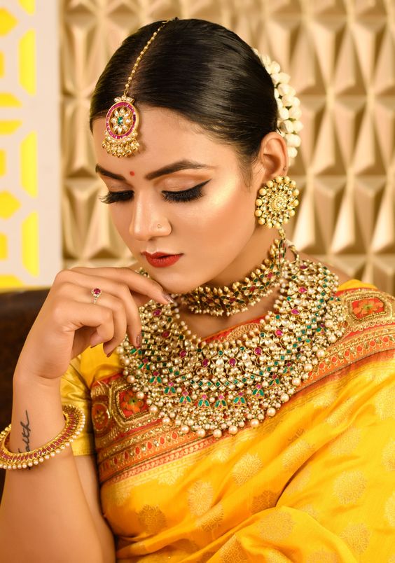 Yellow Saree for Wedding from the Top 15 Styles for your Haldi