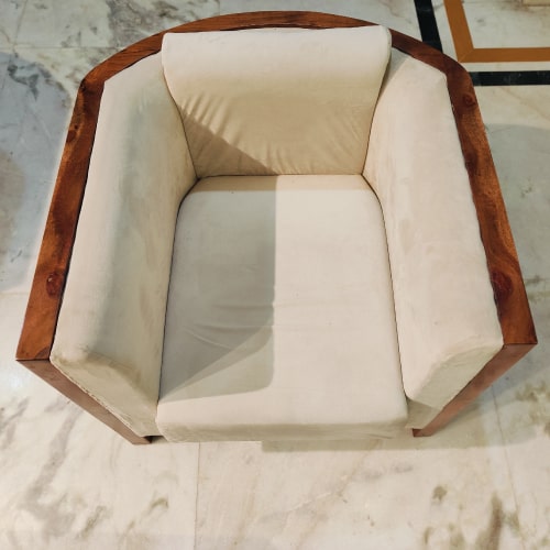 Bone Inlay Lounge Chair