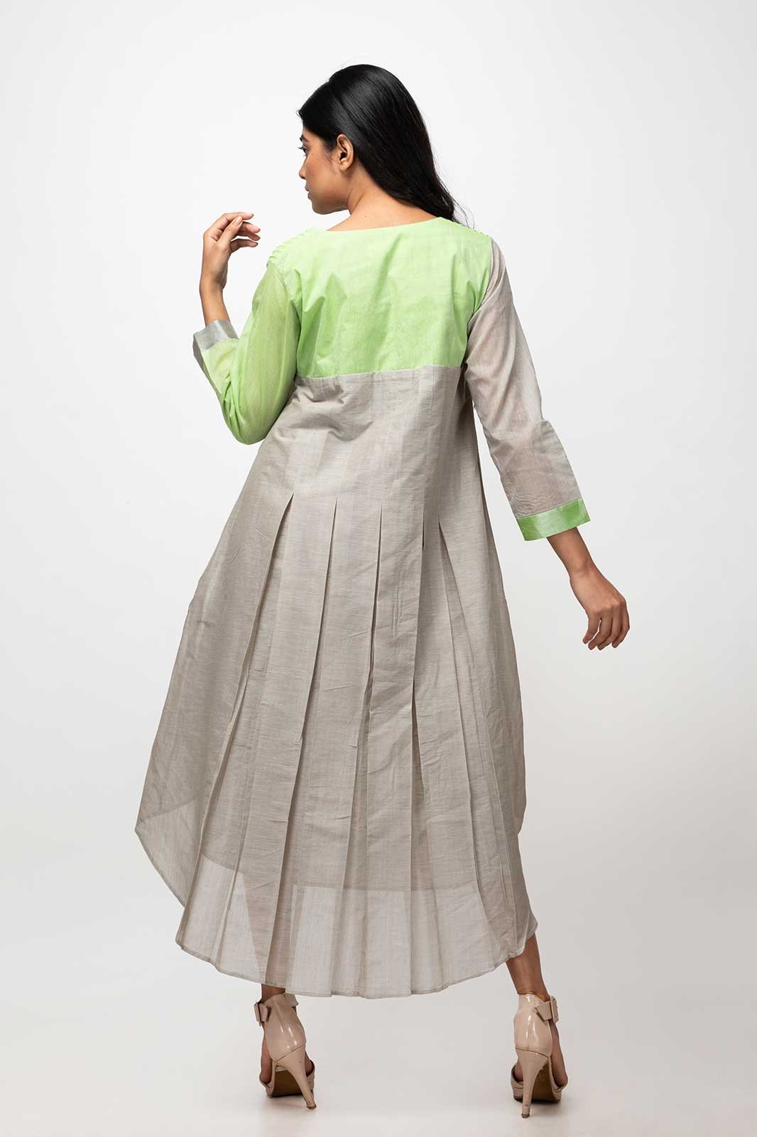 Nonie cotton dress green, cotton green dress, green dress for ladies, green dress for ladies, full sleeve midi dress, full sleeve cotton dress, full sleeve short dress, Sepia stories, Handmade products online, 100% Natural fashion accessories online, Best organic online store, Organic products India, Organic brands online, Natural handmade products, Praful Makhwana, Mister and Mister, Indian handmade products, Indian designer brand, Indian accessories, Women Dresses online, shop organic handmade dresses, handmade dresses for women, shop women dresses online, designer dresses, Indian handmade dresses, fashionable dresses, Women dresses, organic dresses, dresses for women, designer women dresses, handmade women dresses, organic handmade clothing, handmade organic clothing, natural fabrics, handcrafted clothing in India, organic fabrics, eco-friendly clothing brands, organic clothing range, sustainable clothing
