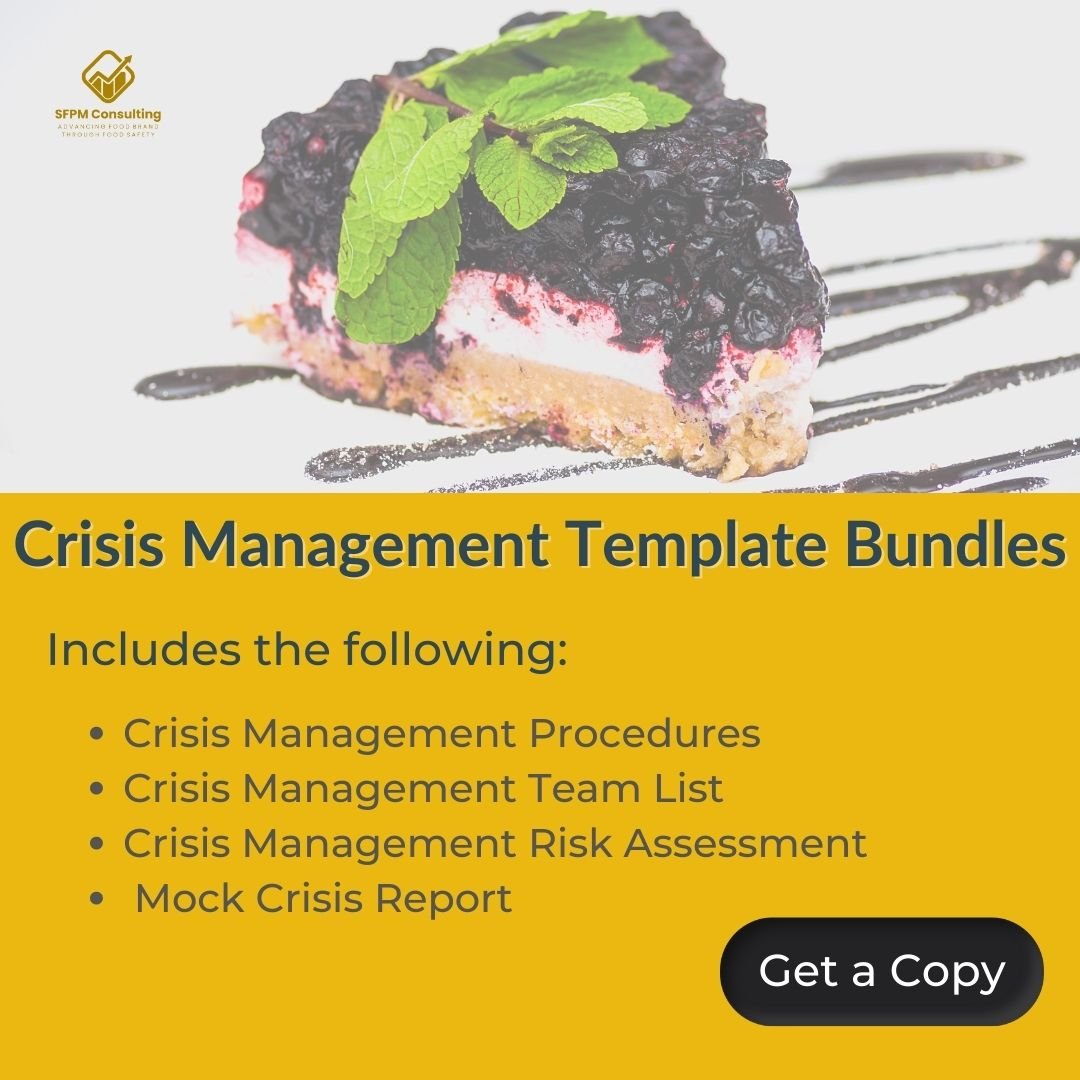 Find your crisis management template bundles sfpm consulting