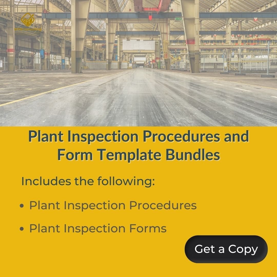 Save time and money with SFPM's Plant Inspection Procedures and Form Template Bundles - 2