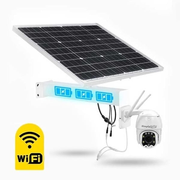 Wifi PTZ Solar 30Watts - Simply Online Australia