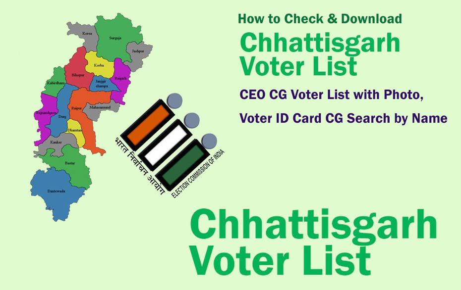 छत्तीसगढ़ वोटर लिस्ट 2024 Chhattisgarh Voter List Download, Name Search