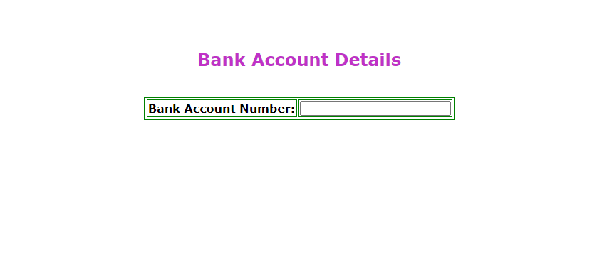 Bank remittance details