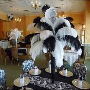 Feathered Centrepieces