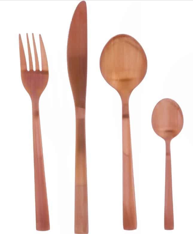 Rose Gold Cutlery