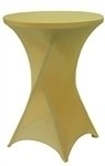 Lycra Bar Cover - Champagne Gold