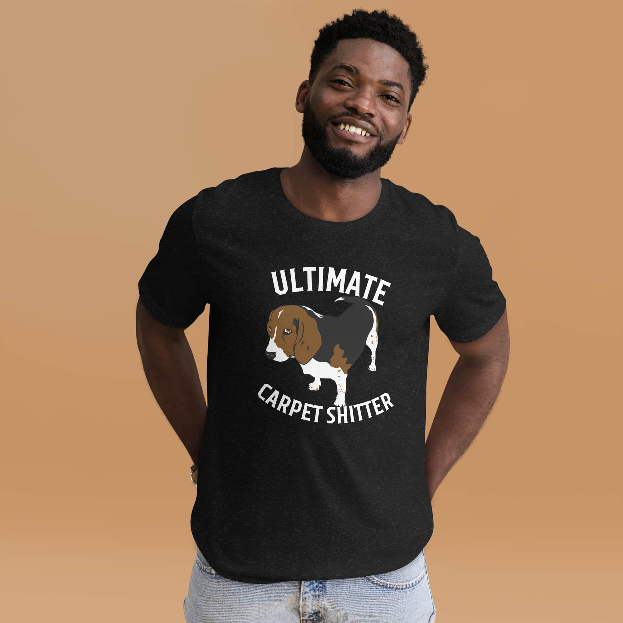 The Ultimate Carpet Shitter Funny Hound Unisex T-Shirt male t