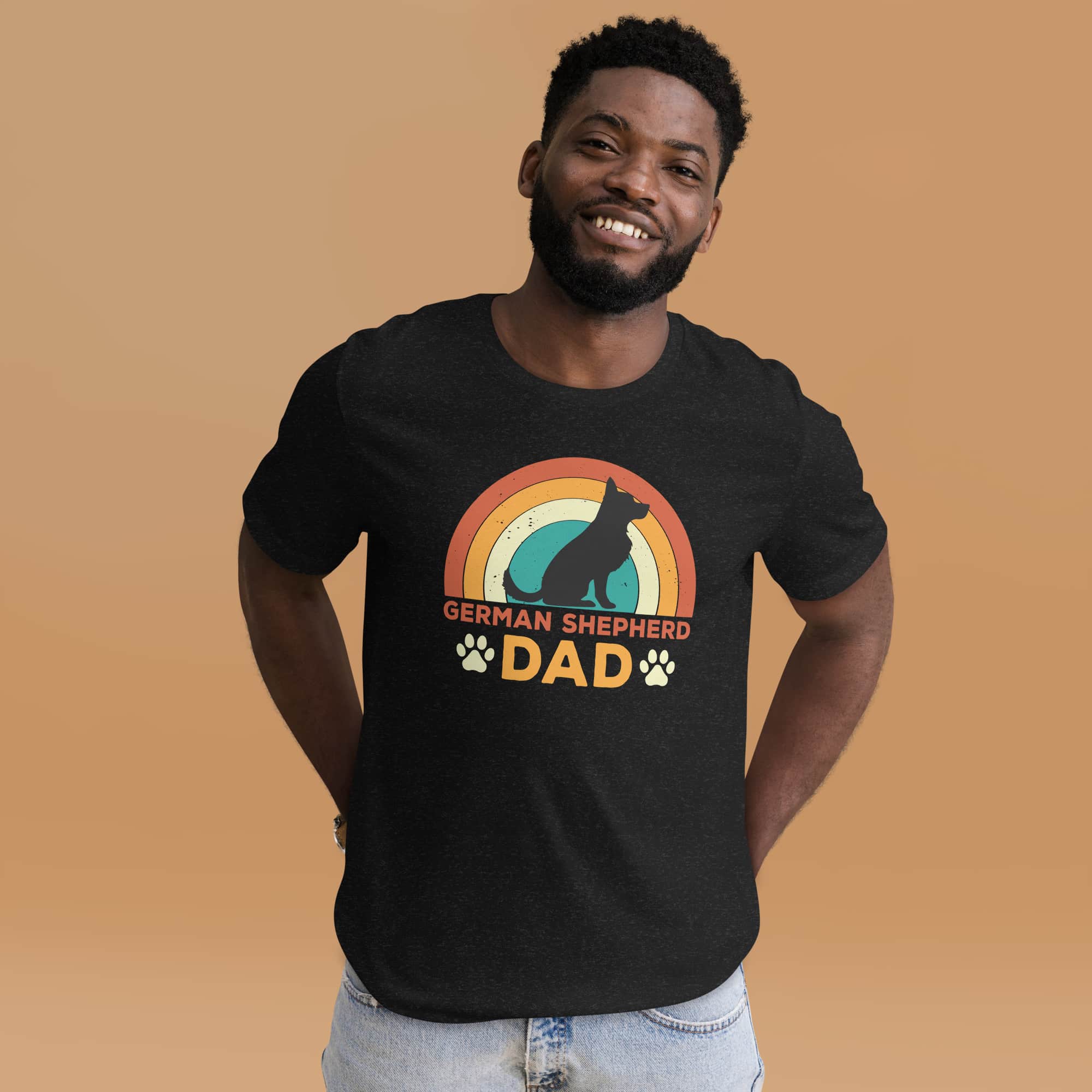 German Shepherd Dad Unisex T-Shirt