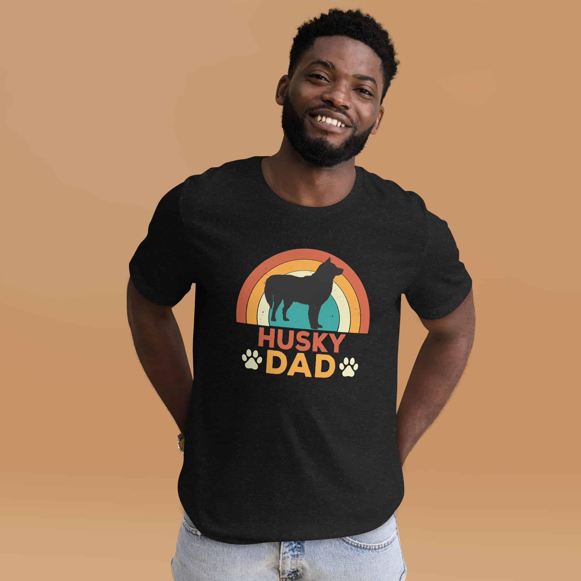 Husky Dad Unisex T-Shirt