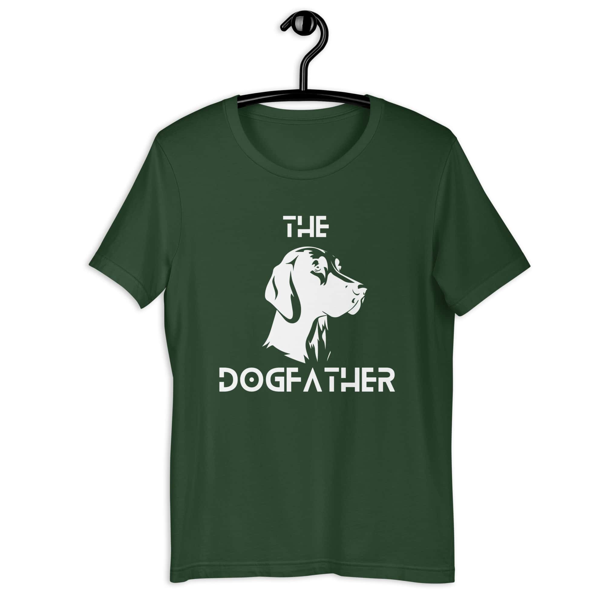 The Dogfather Retrievers Unisex T-Shirt. Forest