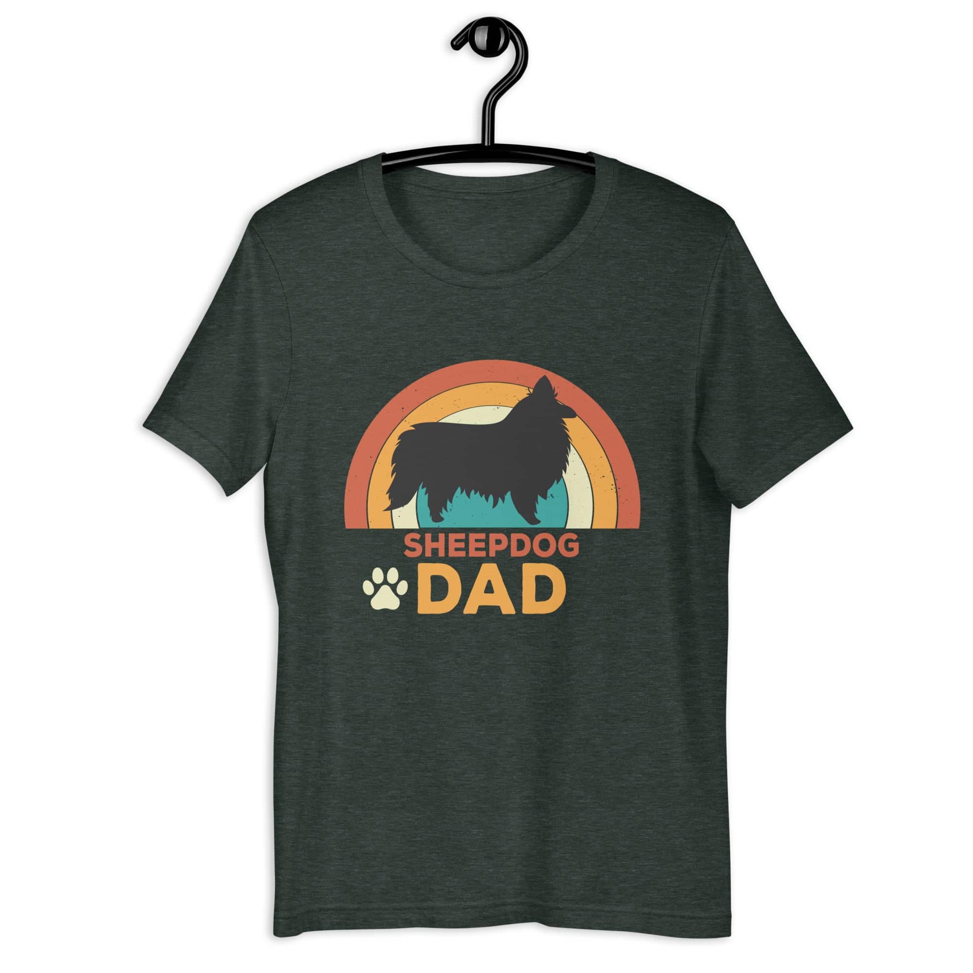 Sheepdog Dad Unisex T-Shirt