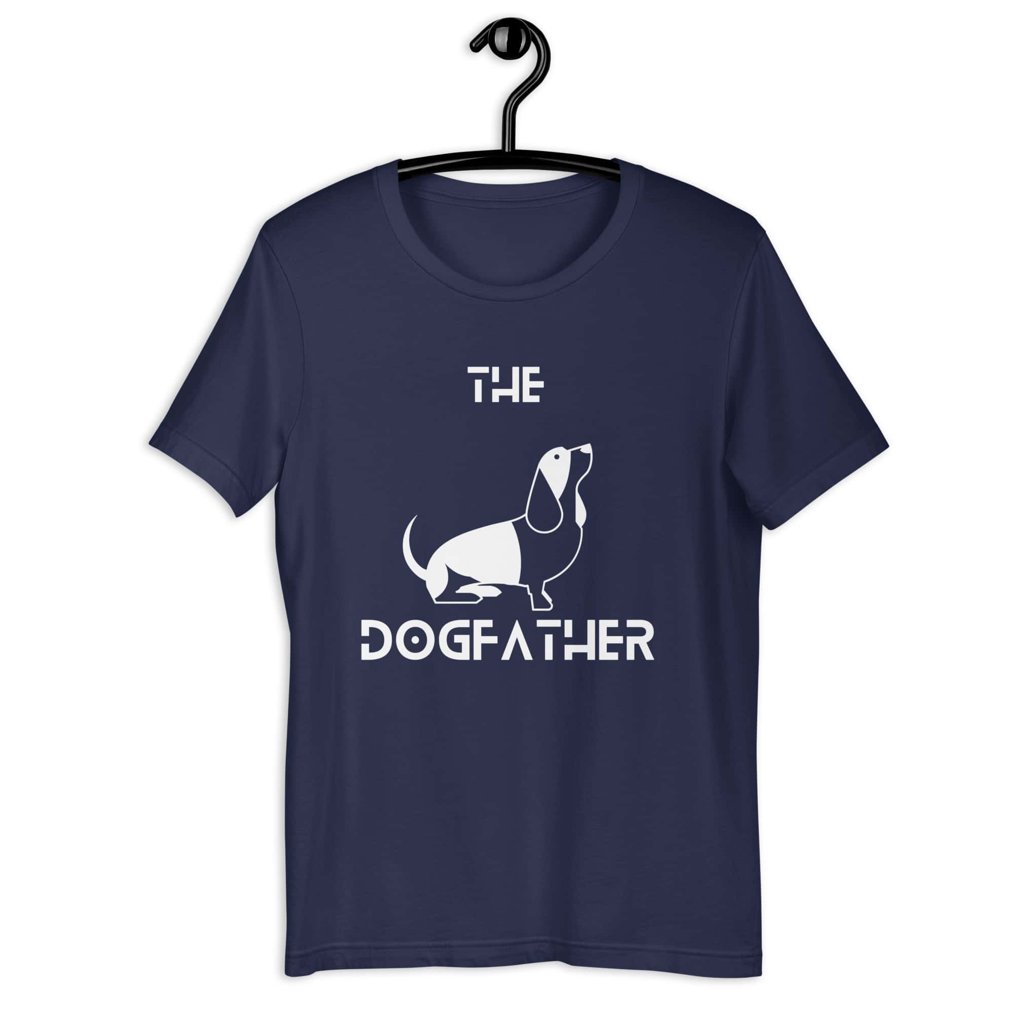 The Dogfather Hounds Unisex T-Shirt. Navy