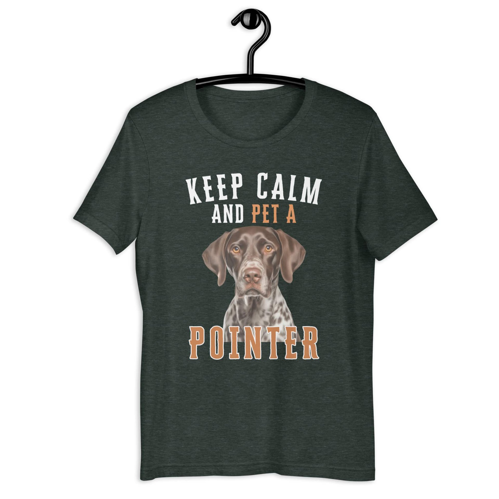 Keep Calm and Pet A Pointer Unisex T-Shirt