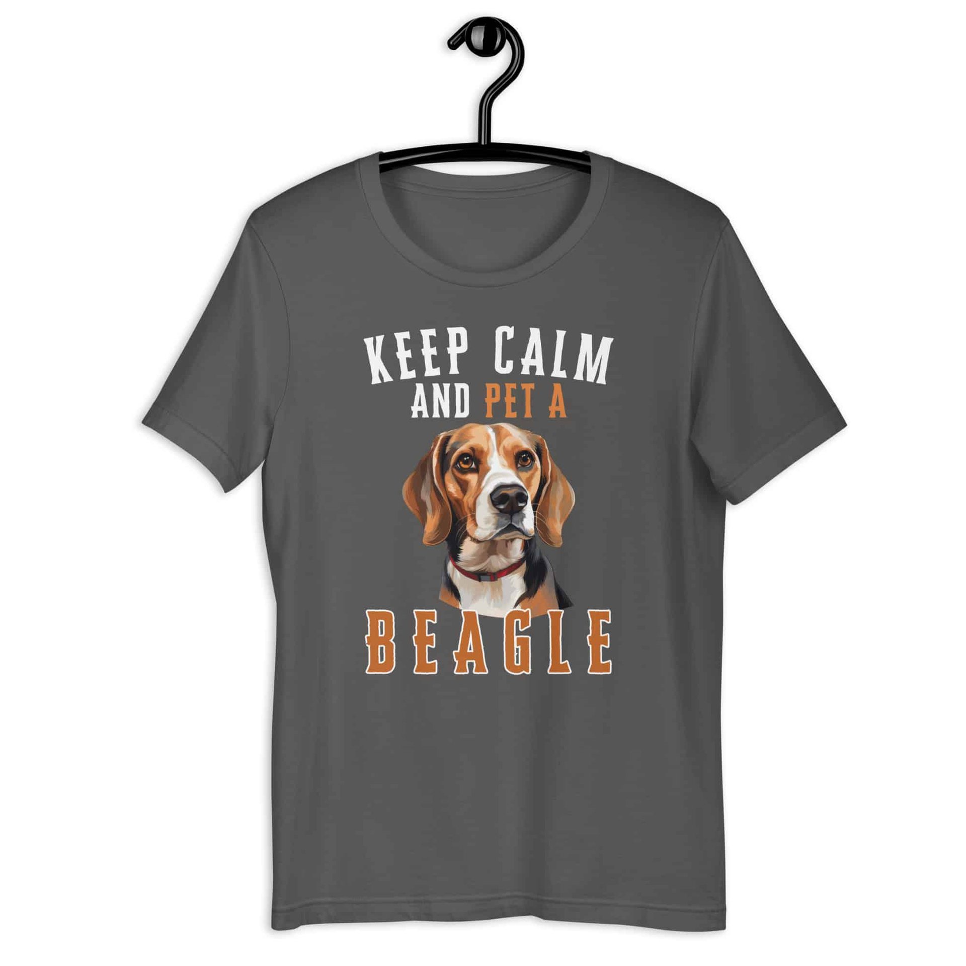 Keep Calm and Pet A Beagle Unisex T-Shirt