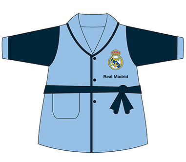 Bata celeste infantil Real Madrid