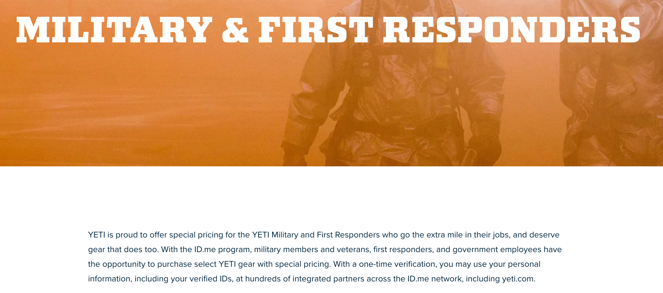YETI Coolers Military Discount Military Pricing Military Veterans