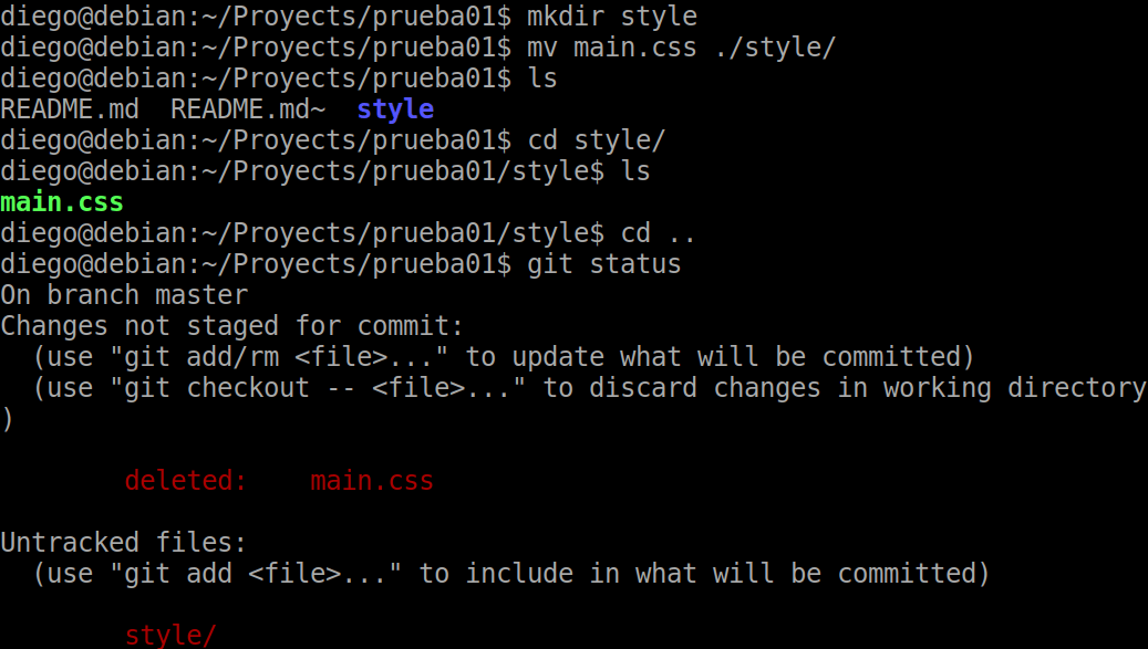 22 move files in git