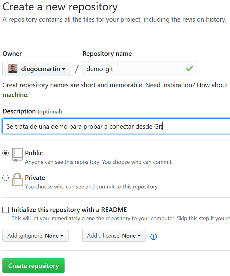 30 Creating a new repository on GitHub