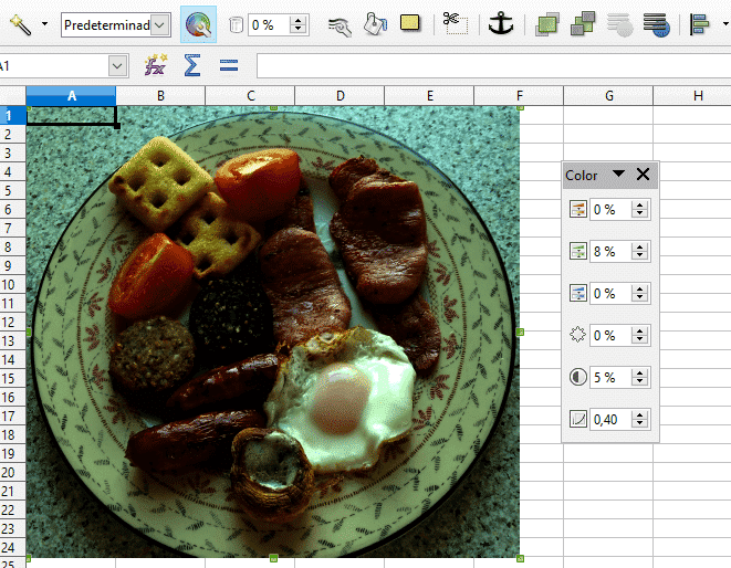 Herramientas de imagen en Libre Office