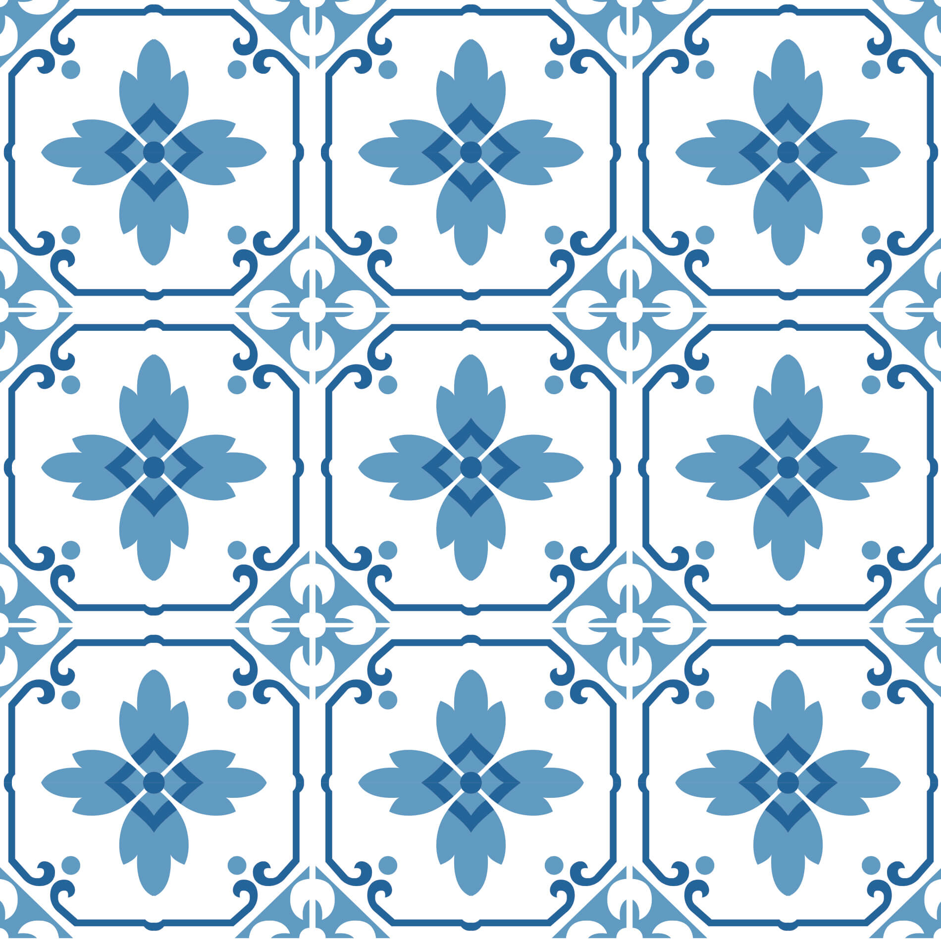 Adesivo de Azulejo Portugal Ladrilho Hidráulico