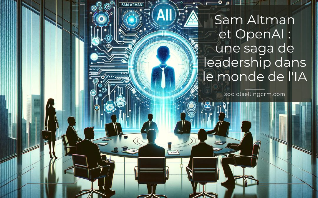 Sam Altman Et OpenAI : Une Saga De Leadership Dans Le Monde De L'IA