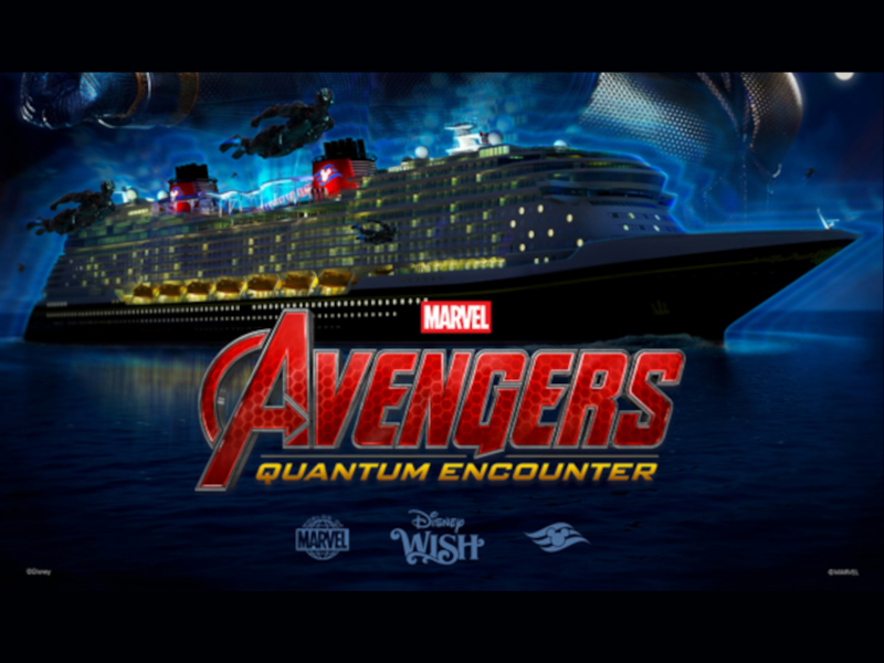 "Avengers Quantum Encounter" Aboard Disney Wish(02)