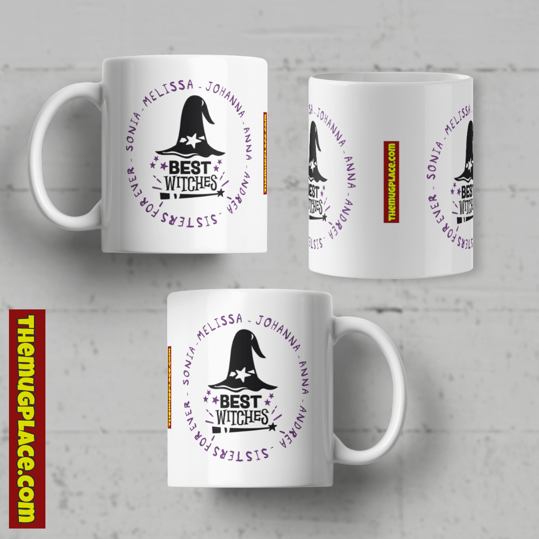 Personalised Halloween Mug - Best Witches