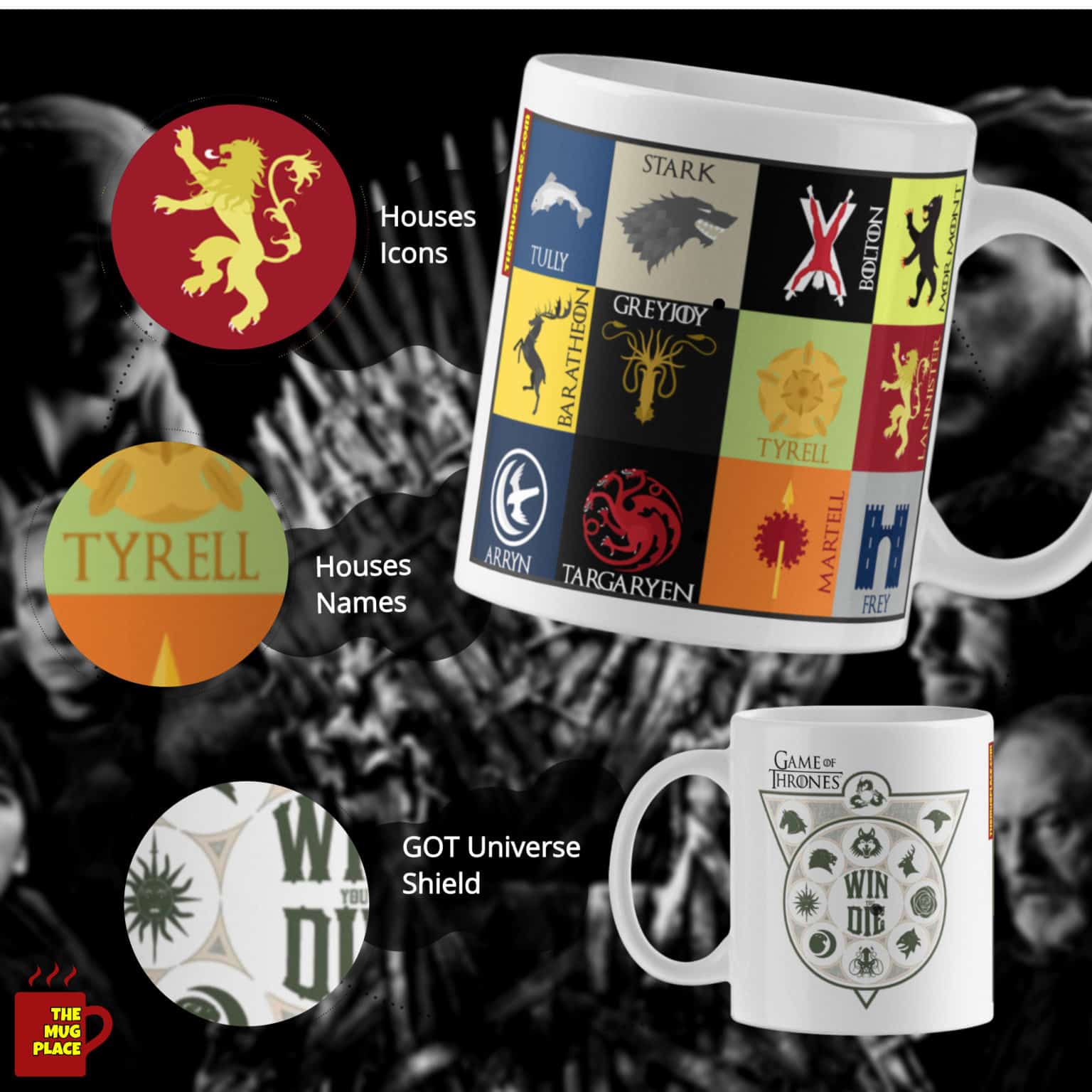 Game of Thrones Mug Detail