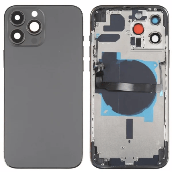 chasis-de-pantalla-tapa-con-marco-para-iphone-13-pro-max negro