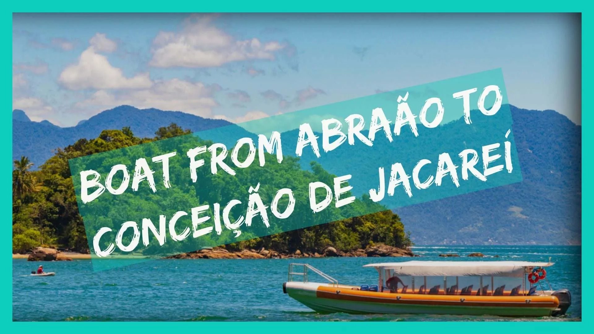 boat from Ilha Grande to Conceição de Jacareí
