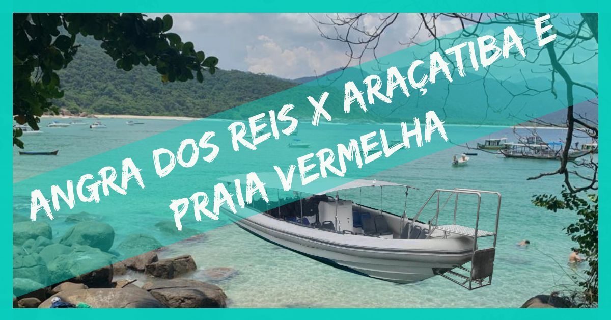 Barco Angra dos Reis para Araçatiba e Praia Vermelha